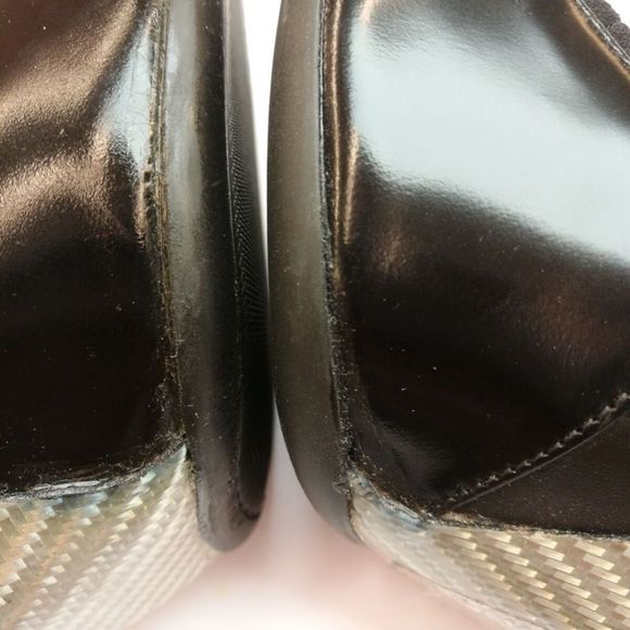 VERSACE Leather Ankle Boots EU 38 UK 5 US 8 Sock Like Made in Italy New with box - Picture 11 of 11